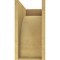Ekena Millwork 9"W x 18"D x 18"H Classic Stockport Rough Cedar Woodgrain TimberThane Corbel, Primed Tan CORUR09X18X18STORCPR - alternate 2